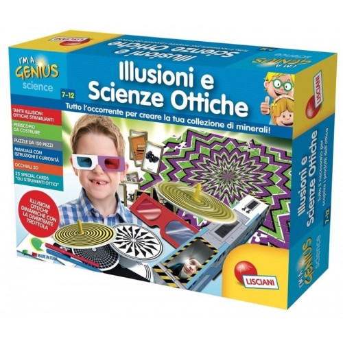 I'm a genius laboratorio di illusioni e scienze ottiche