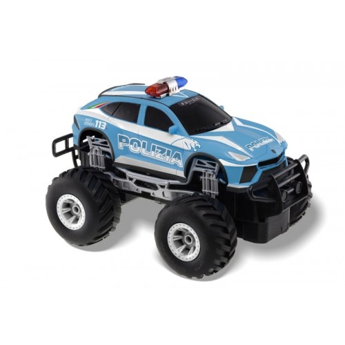 Suv big wheels polizia - scala 1:20