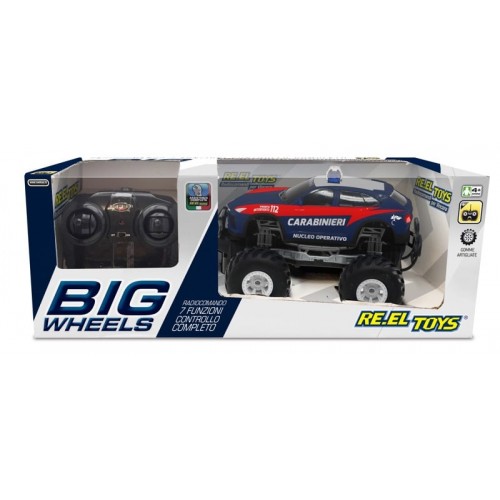 Suv big wheels carabinieri - scala 1:20