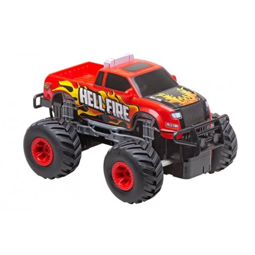 Foto del prodotto Pick up big wheels rosso - scala 1:20