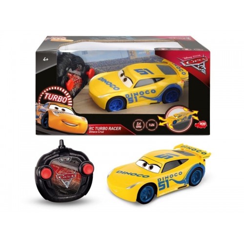 Rc cars 3 cruz ramirez 1:24 a 2 canali con funzione turbo