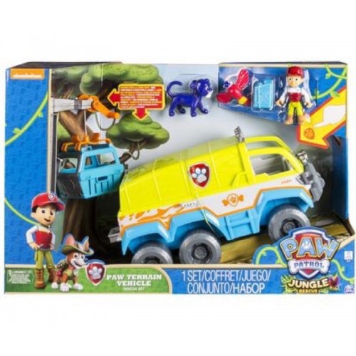 Paw patrol veicolo fuoristrada della giungla