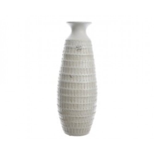 Vaso ceramica portoghese panna  h50