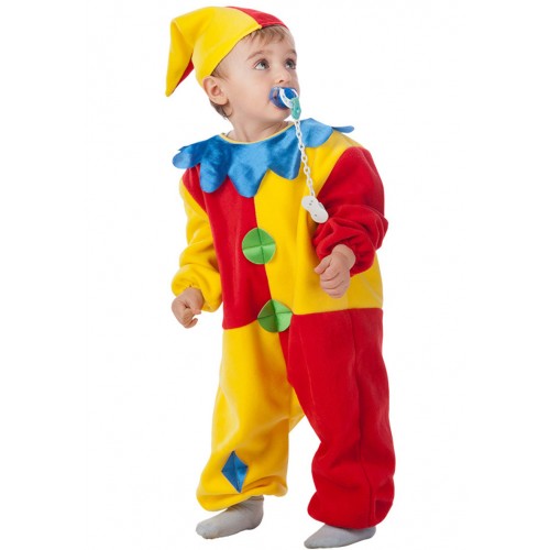 Costume clown baby tg.ii in busta