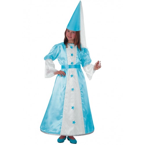 Costume fatina azzurra tg.iii in busta