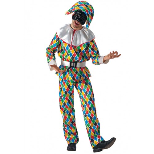 Costume arlecchino tg.l in busta