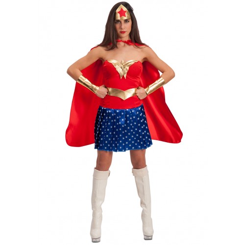 Costume super woman t.u. (m-l) in busta