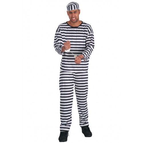 Costume carcerato tg.l in busta