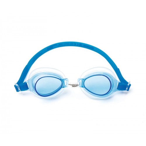 Occhialini lightning swimmer, 3-6 anni, silicone in 3 colori assortiti