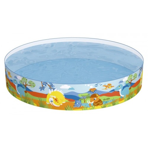 Piscina rigida dinosauri cm. 183x38