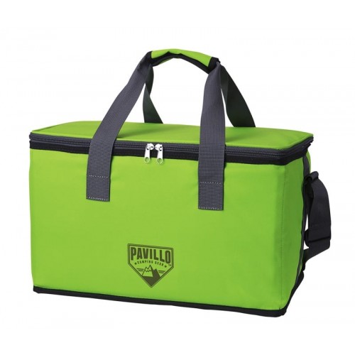 Borsa termica quellor 25l cm. 26x42x26,  isolamento termico 4 ore,  poliestere 600d, fodera peva