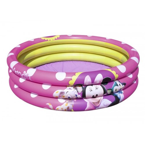 Piscina baby a 3 anelli minnie cm. 102x25