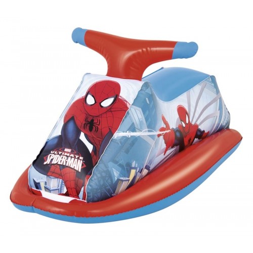 Moto acqua cavalcabile spider-man cm. 89x46