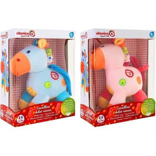 Carillon cavallo peluche 26cm 2col try me