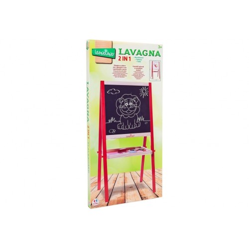 Foto del prodotto Lavagna in legno  89cm con gessie cancellino