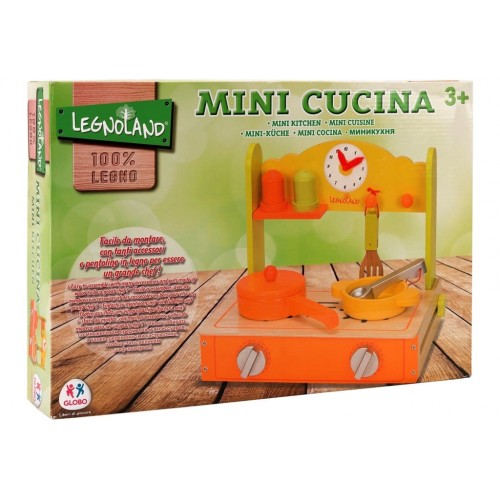 Cucina in legno con accessori 32x26,5x25cm