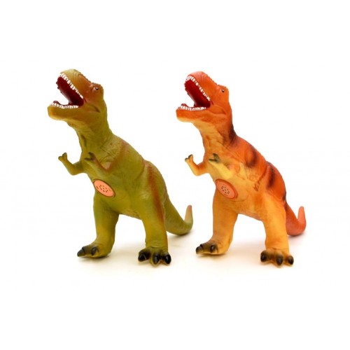 Dinosauri morbidi t-rex 50cm batteria 