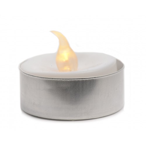 Tealight led dia 3,7x2,7 1l bianco p1