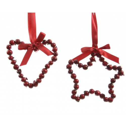 Bacche natale grancio 10,5x9,5 rosse p1