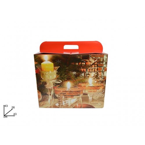 Foto del prodotto Box panettone candele 400/02/15/due@