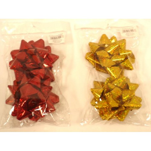 Set 2pepite diam. 10cm. 2colori (rosso-oro)